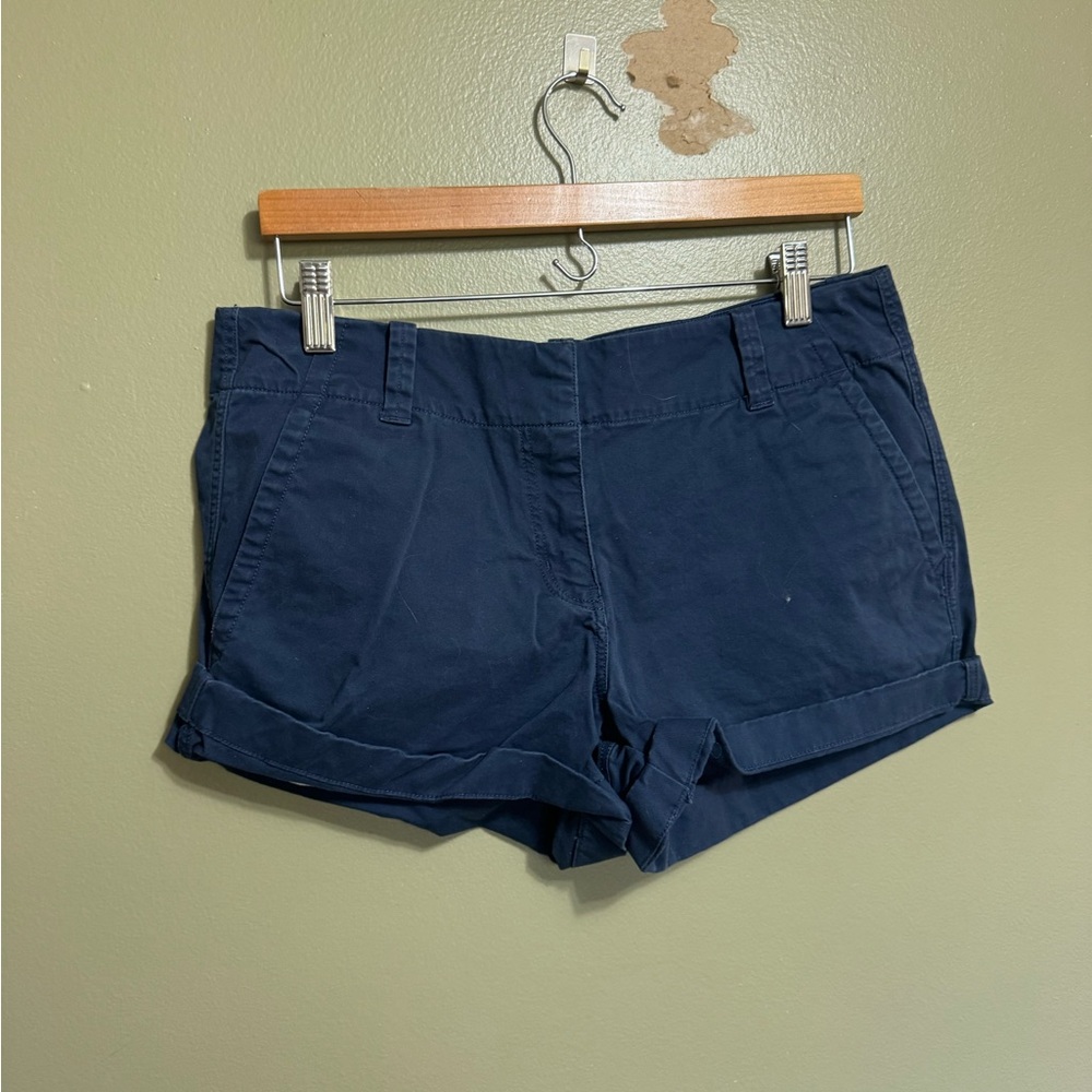 Vineyard Vines‎ Mini Shorts Women’s Size 6 Navy Blue Chino